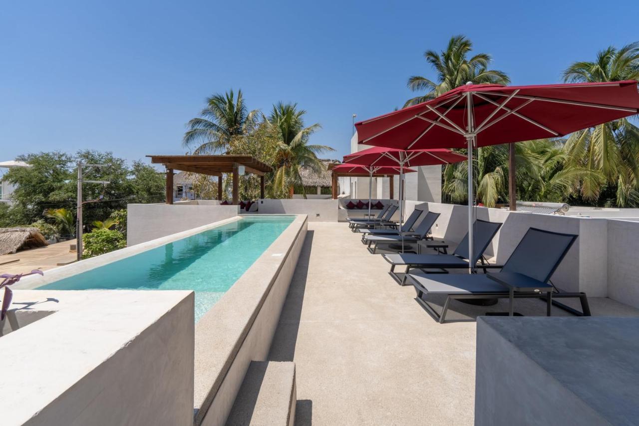 Casa Mava Hotel Brisas de Zicatela Bagian luar foto